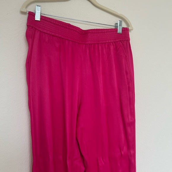 NWT Zara Pink Effect Front Tie Blazer & Trouser Pant Set - Picture 8 of 10